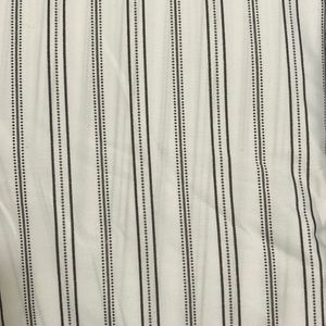 Dark Grey Detailed King Fitted Sheet